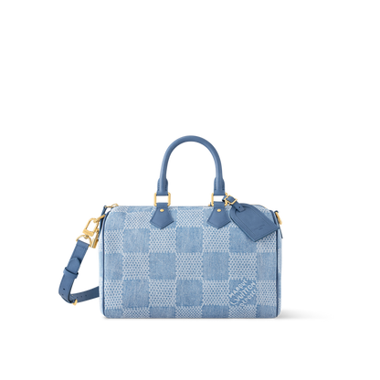 Sac Speedy 30 Bandoulière - LV - Bleu jeans
