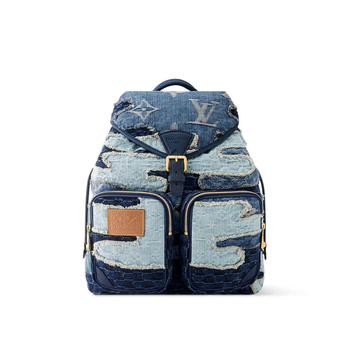Sac à dos Montsouris Cargo - LV - Bleu