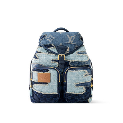 Sac à dos Montsouris Cargo - LV - Bleu