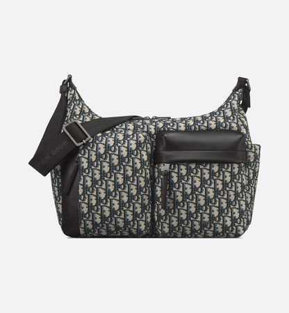 Sac Hobo Rider Soft Medium Dior - Noir Beige