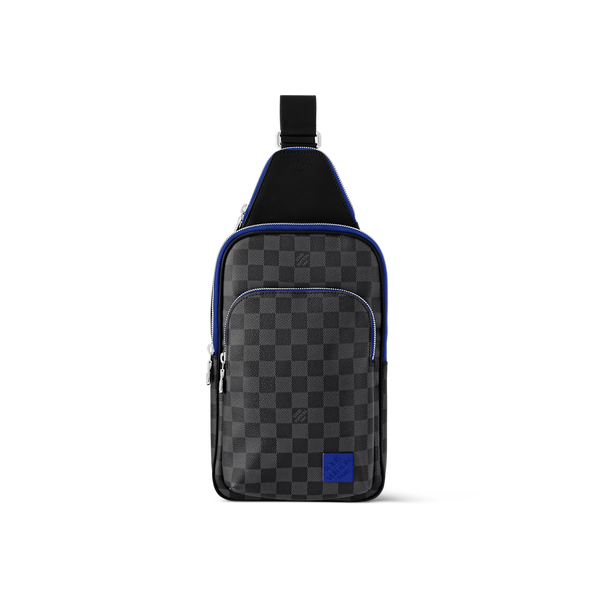 Sac Avenue Slingbag - LV - Noir bleu