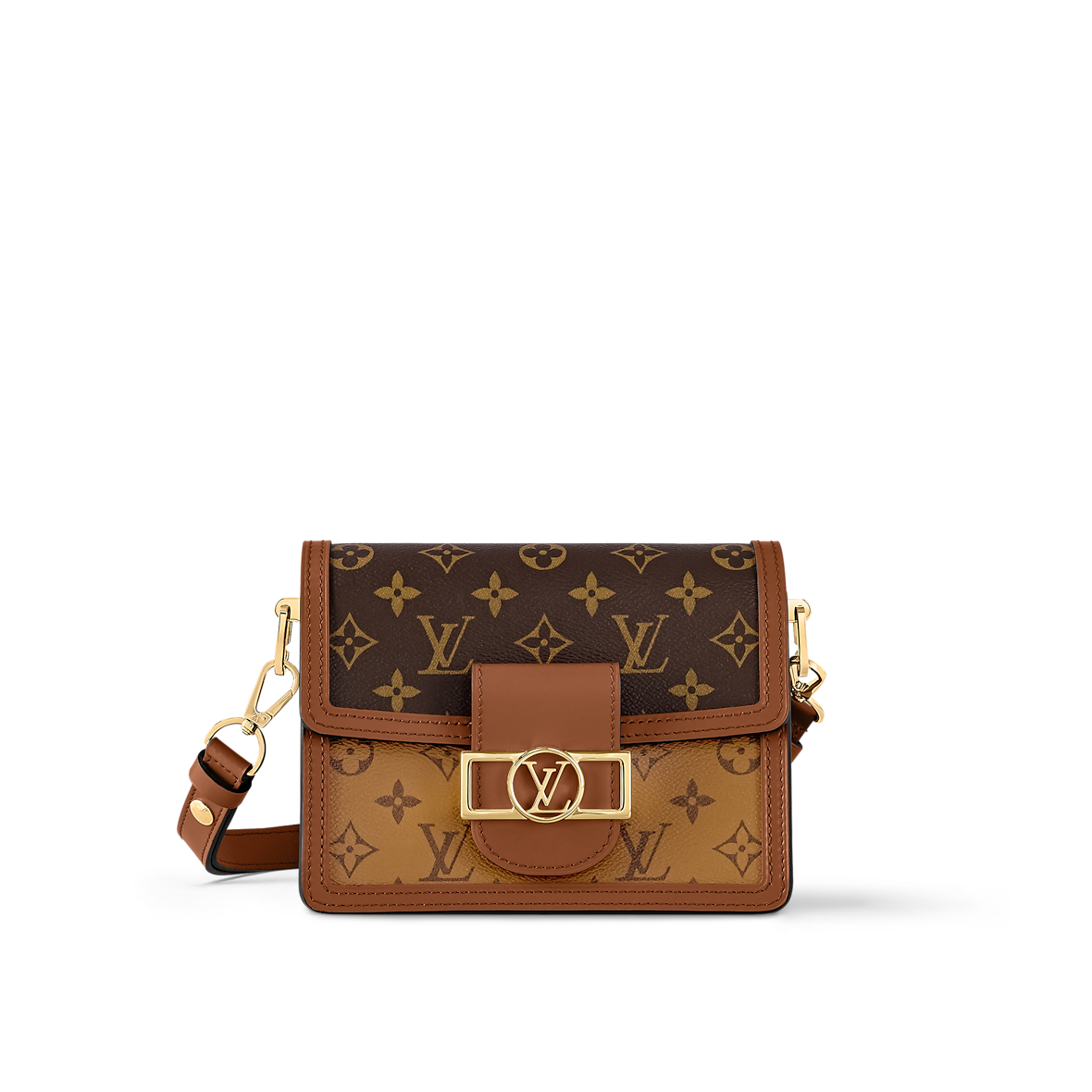 Sac Mini Dauphine - LV - Marron