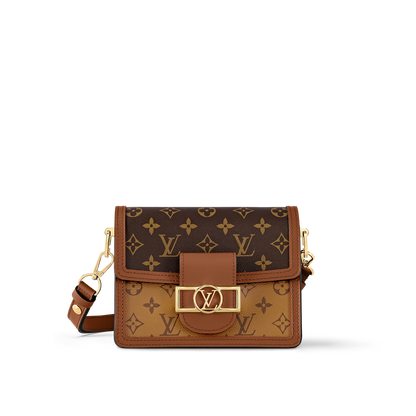 Sac Mini Dauphine - LV - Marron
