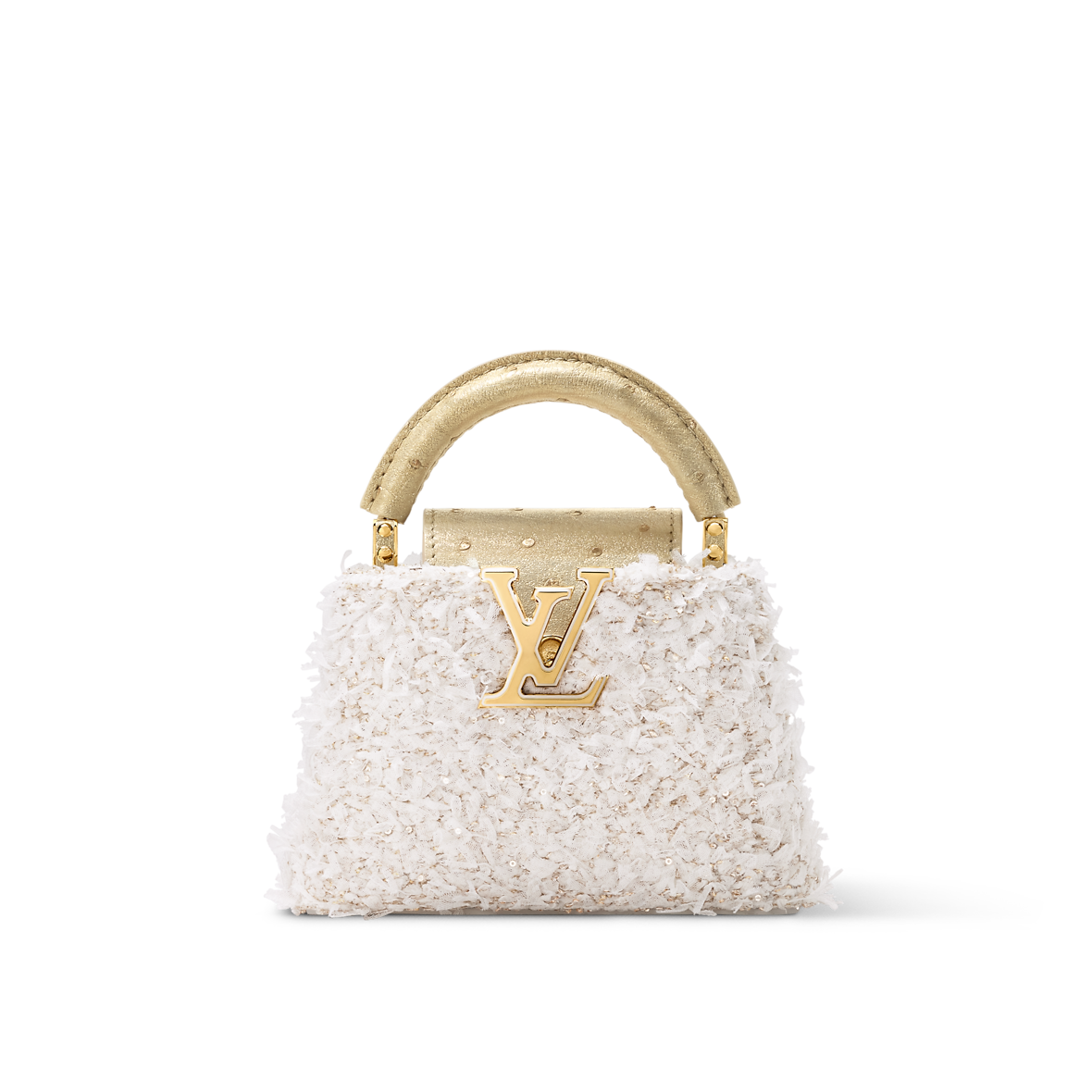 Sac Capucines Nano - LV - Blanc