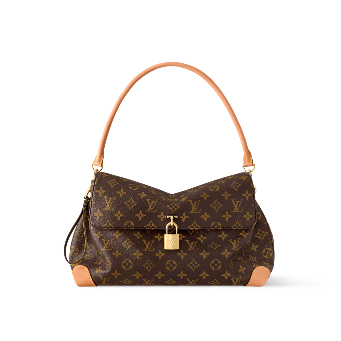 Sac Hide Away MM - LV - Marron