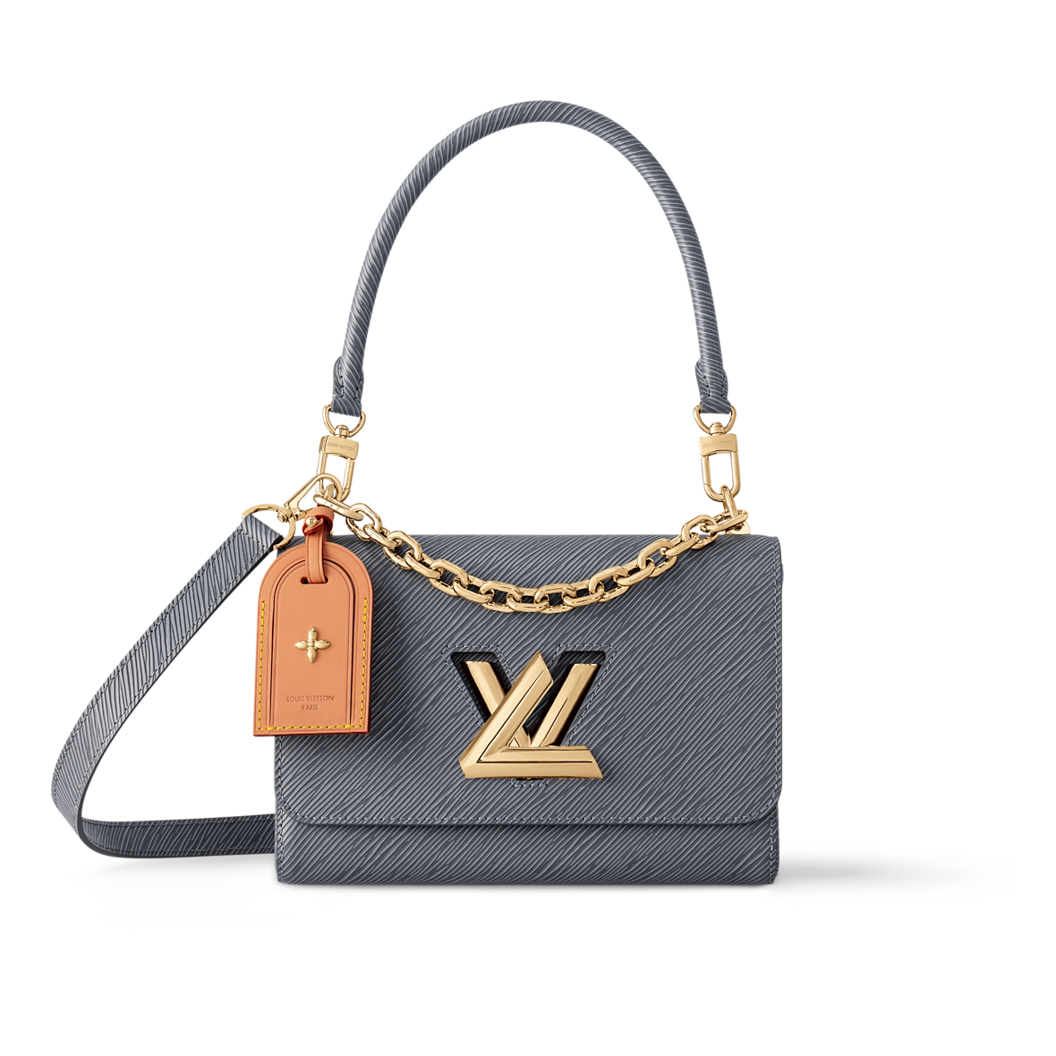 Sac Twist MM - LV - Gris
