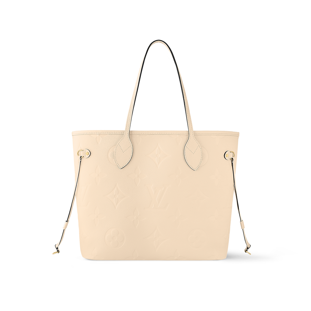 Sac Neverfull MM- LV - Blanc cassé