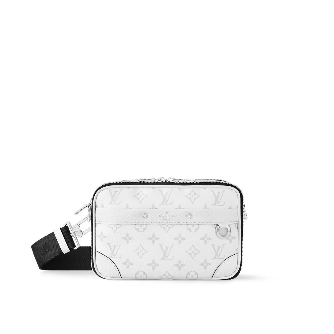 Sac Alpha Messenger - LV - Blanc