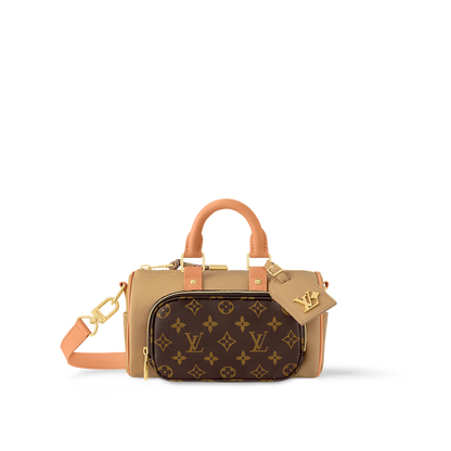 Sac Keepall Bandoulière 25 - LV - Beige