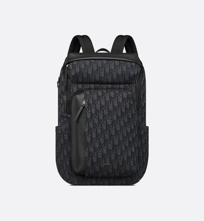 Sac à dos zippé Rider Soft - Dior - Noir