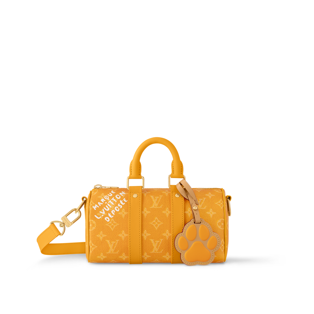 Sac Keepall Bandoulière 25 - LV - Jaune
