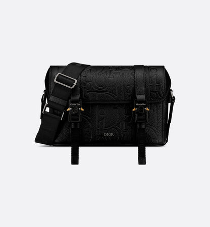 Sac Messenger à rabat Dior Hit The Road - Dior - Noir