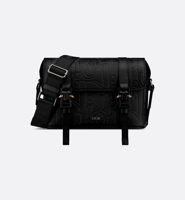 Sac Messenger à rabat Dior Hit The Road - Dior - Noir