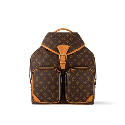 Sac à dos Montsouris Cargo - LV - Marron