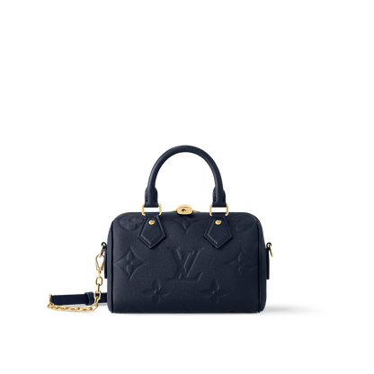 Sac Speedy Bandoulière 20 - LV - Bleu nuit