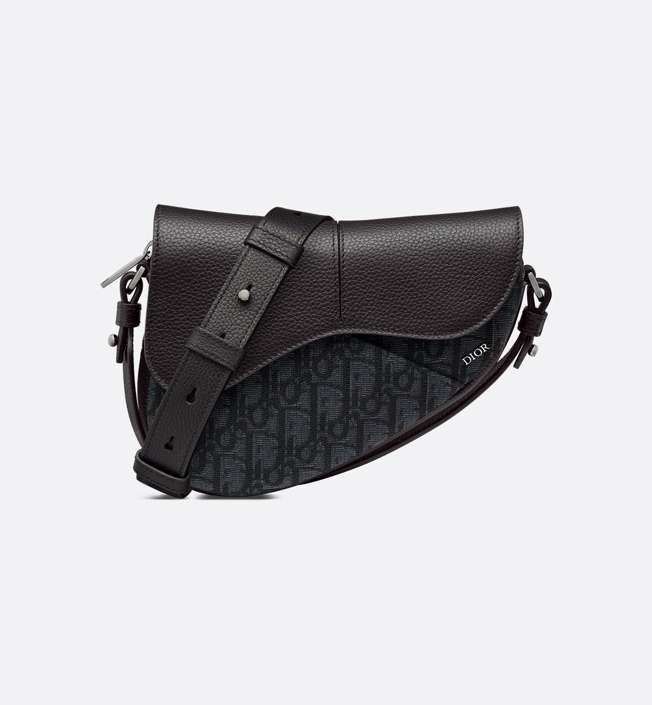Mini sac Saddle Dior - Noir