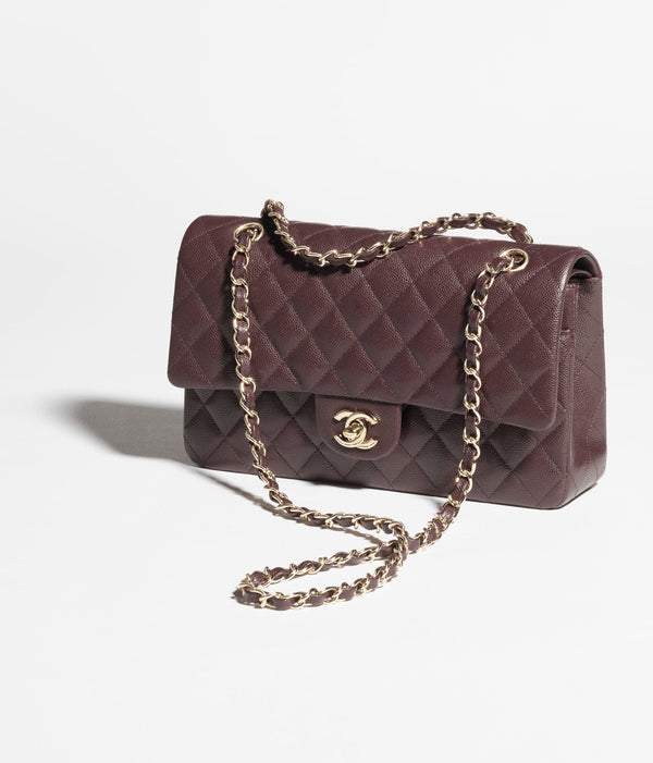 SAC CLASSIQUE 11.12  - CHANEL - Rouge bordeau