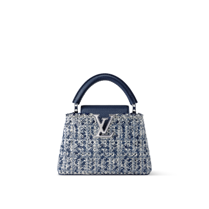 Sac Capucines Mini - LV - Bleu Edition limité