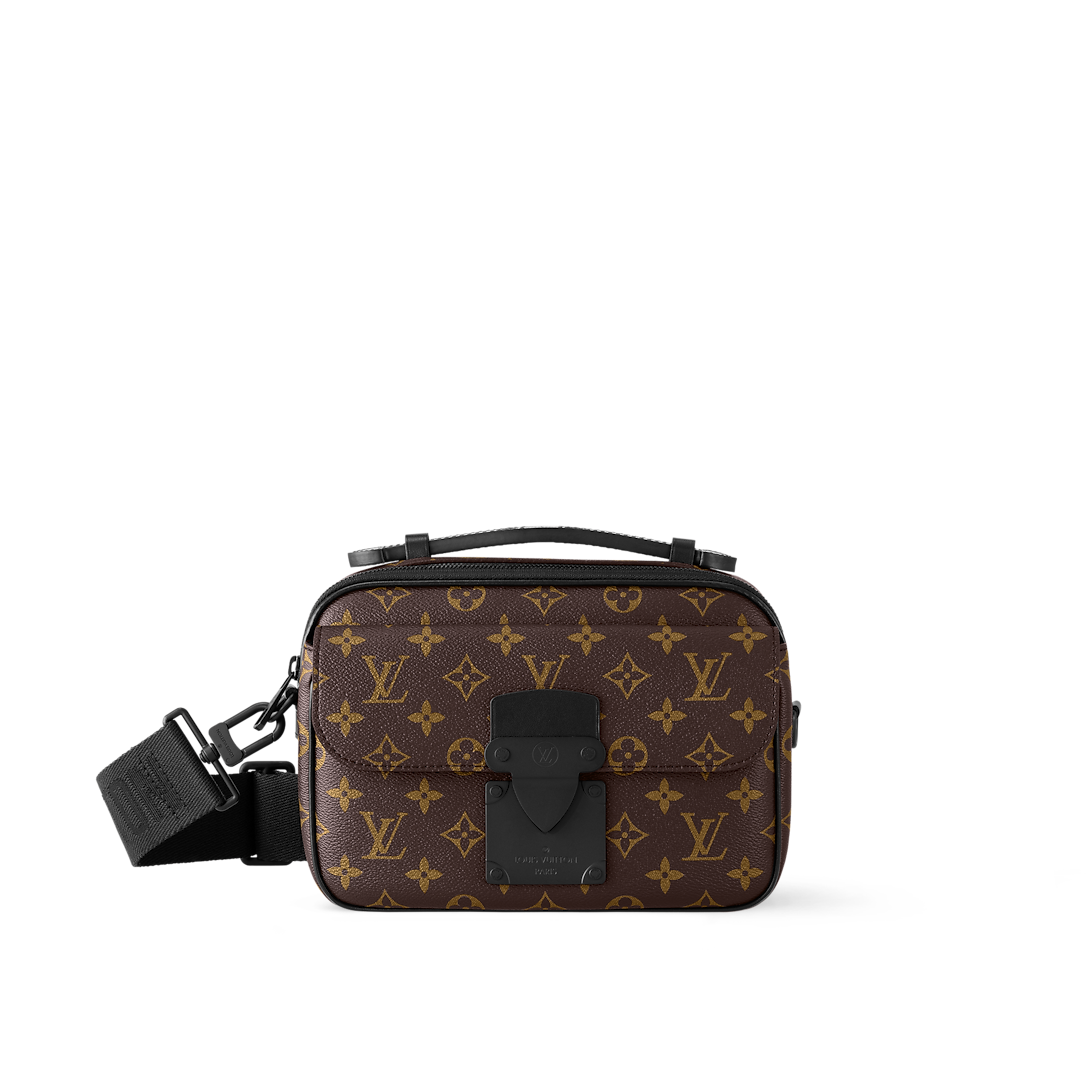 Sac messenger S Lock - LV - Marron