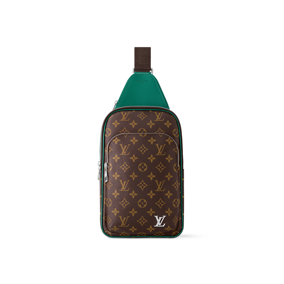 Sac Avenue Slingbag - LV - Marron vert