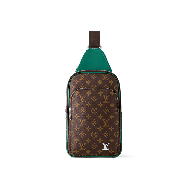 Sac Avenue Slingbag - LV - Marron vert