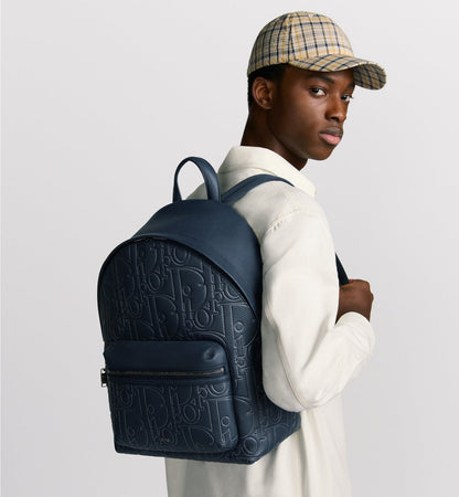 Sac à dos zippé Rider 2.0 - Dior - Bleu