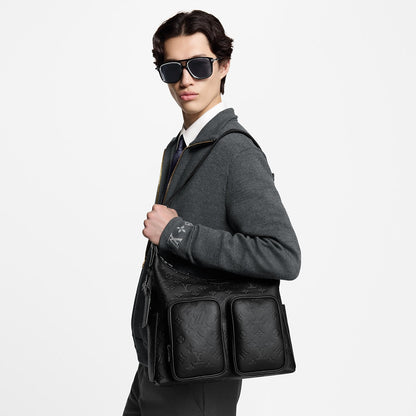 Sac Hobo Cargo - LV - Full Black