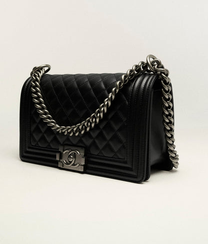 SAC BOY CHANEL NOIR