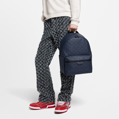 Sac à dos Discovery PM - LV - Bleu nuit