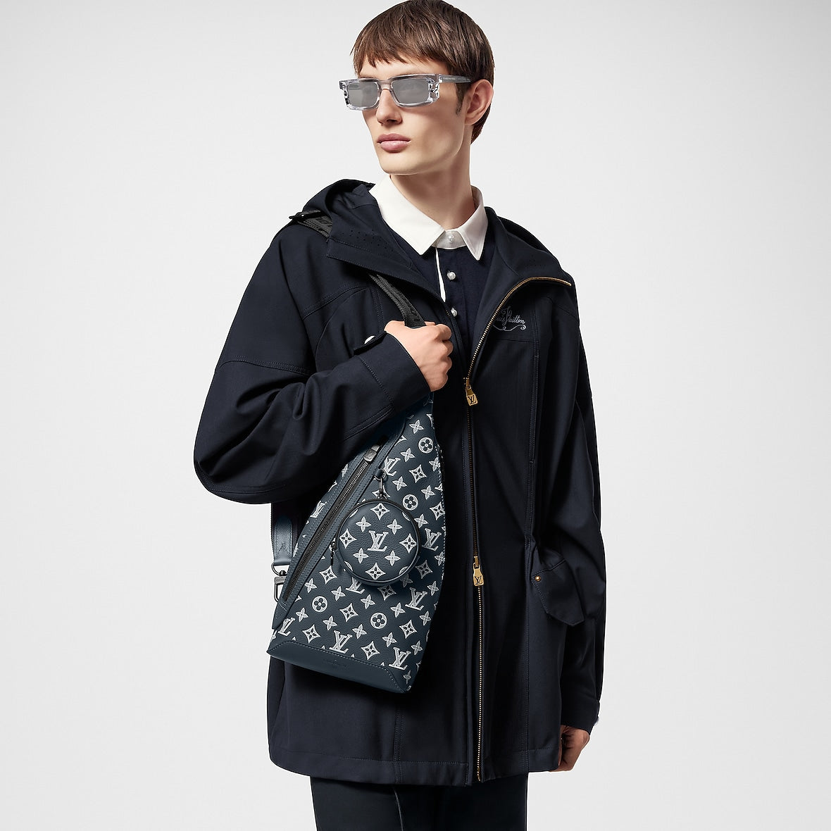 Sac Sling Duo - LV - Bleu jeans