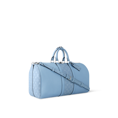 Sac Keepall Bandoulière 50 - LV - Bleu
