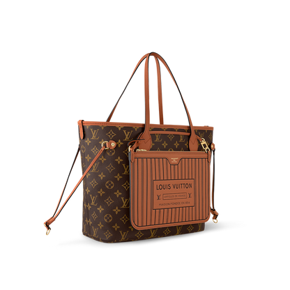 Sac Neverfull Inside Out MM - LV - Marron