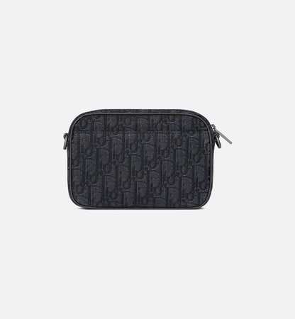 Sac bandoulière Mini Safari Dior - Noir