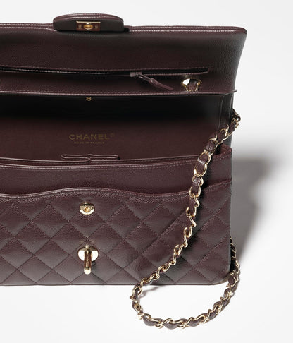 SAC CLASSIQUE 11.12  - CHANEL - Rouge bordeau