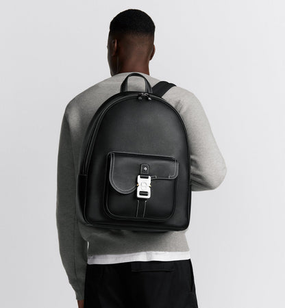 Sac à dos zippé Saddle - Dior - Black