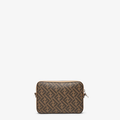 Sac Camera Fendi Diagonal - Marron