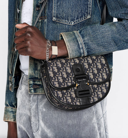 Sac à bandoulière Dior Mini Gallop - Beige