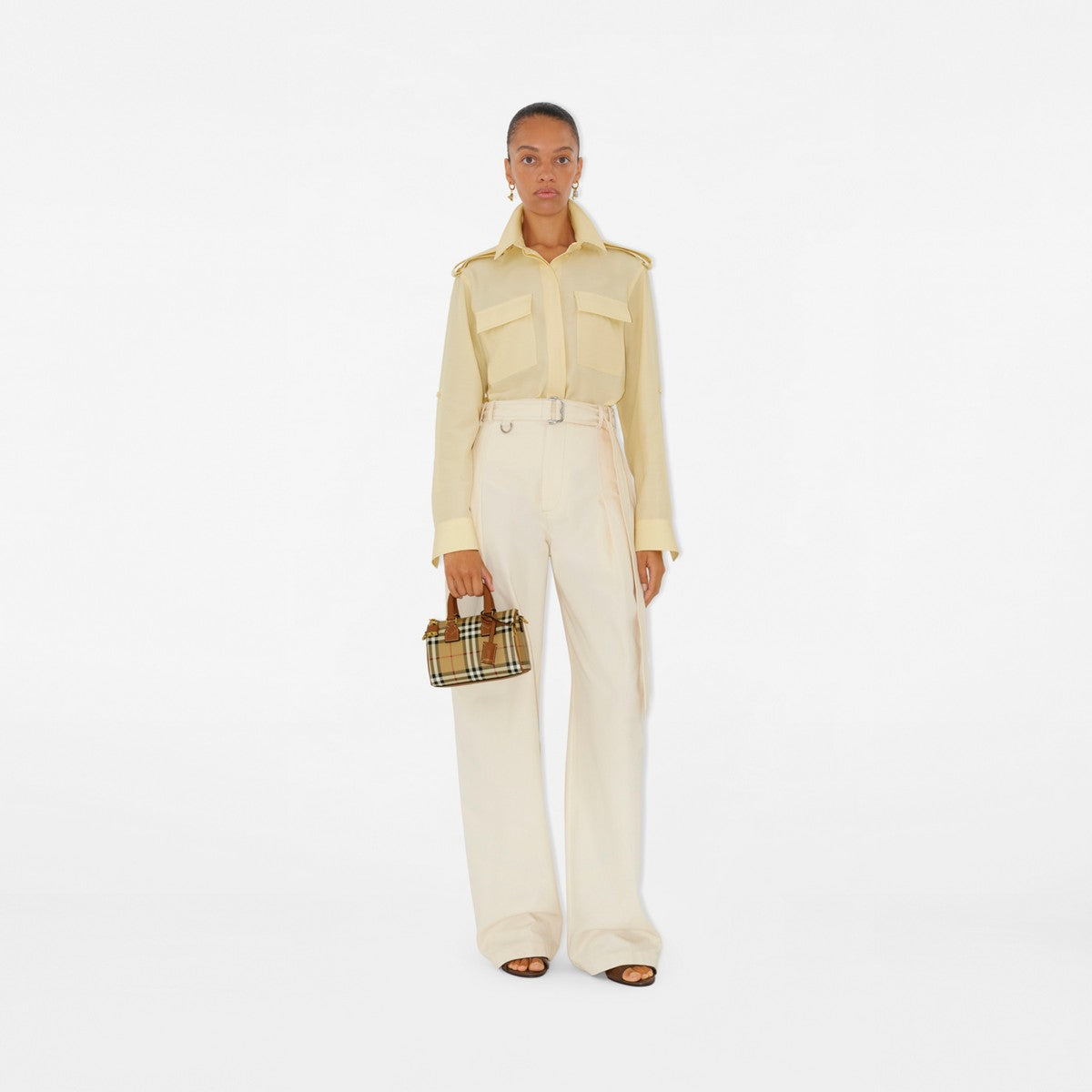 Mini sac bowling Check - BURBERRY