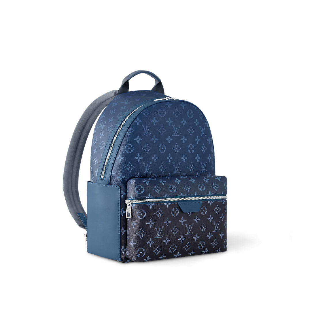 Sac à dos Discovery PM Toile Monogram  - LV - Bleu Noir