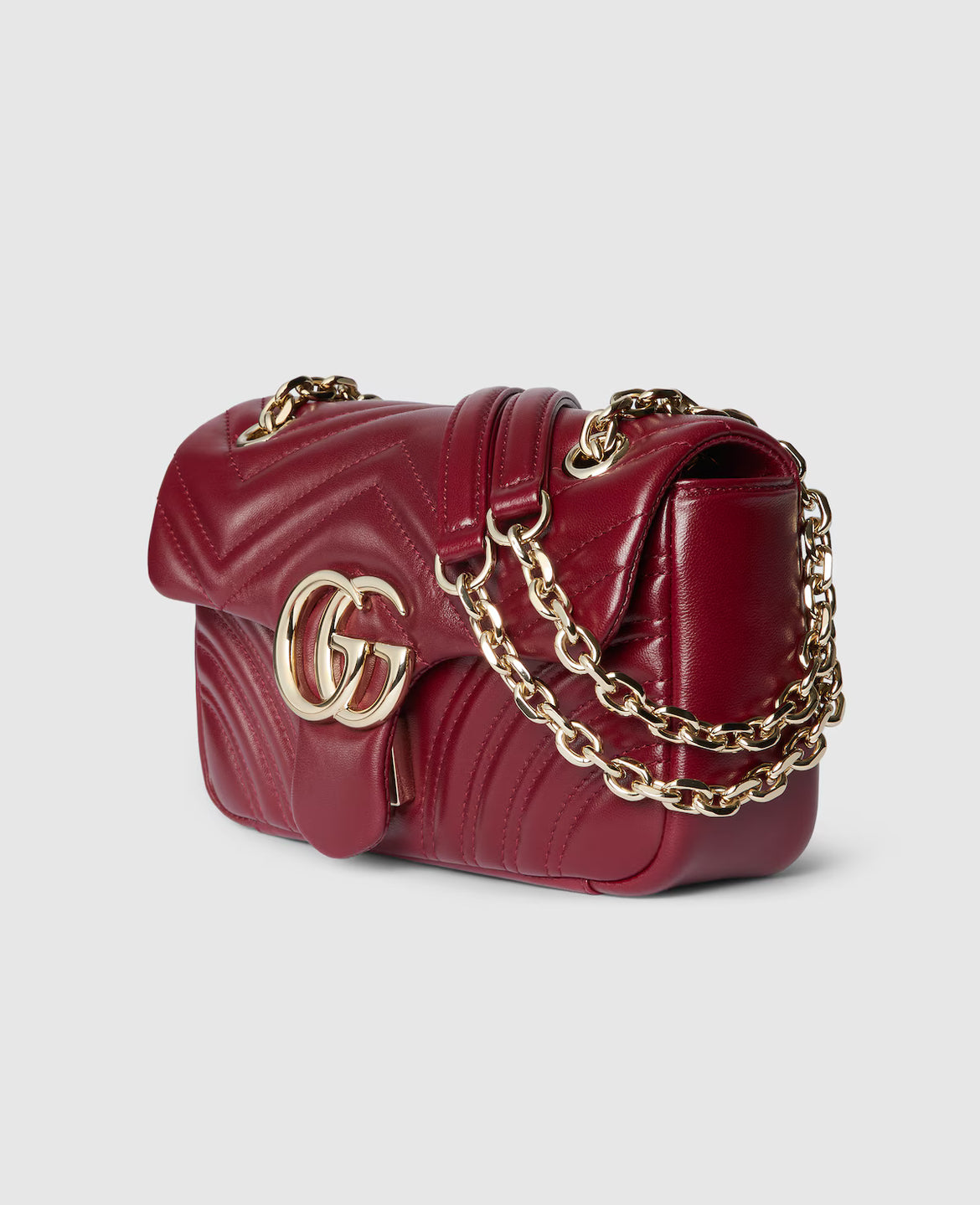 Sac à épaule GG Marmont petit format - Rouge
