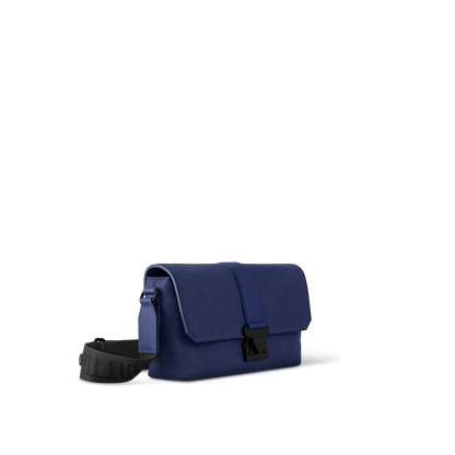 Sac messenger S-Cape - LV - Bleu nuit
