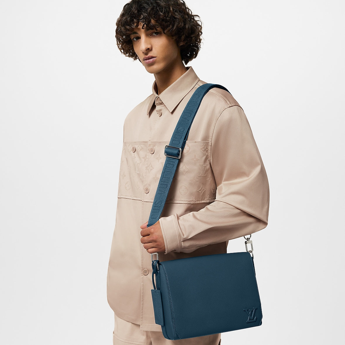 Sac messenger Takeoff - LV - Bleu