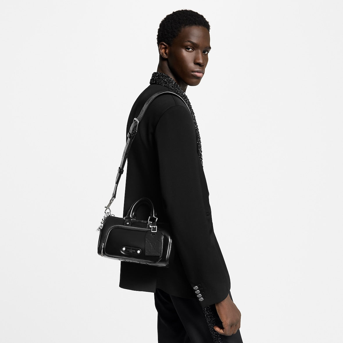 Sac Keepall Cargo Bandoulière 25 - LV - Noir