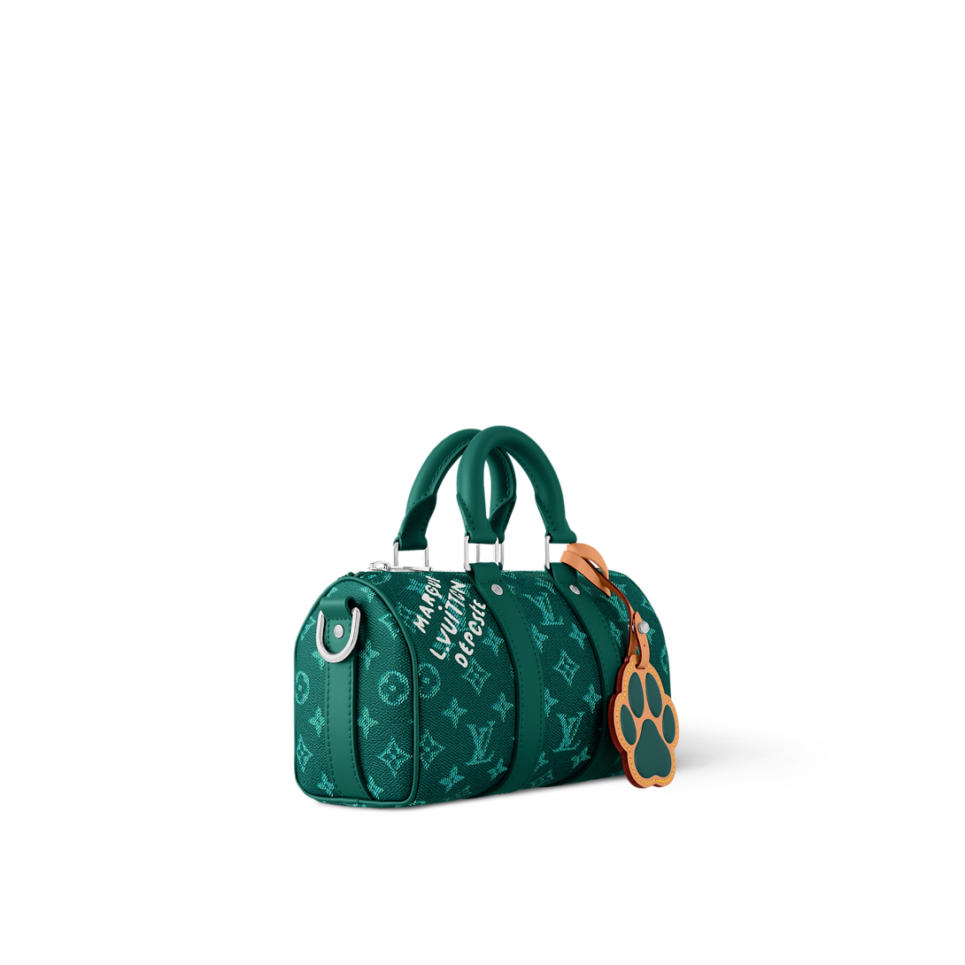 Sac Keepall Bandoulière 25 - LV - Vert