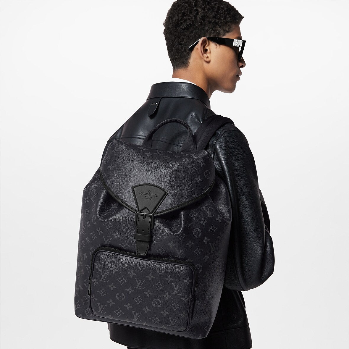 Sac à dos Montsouris - LV - Noir