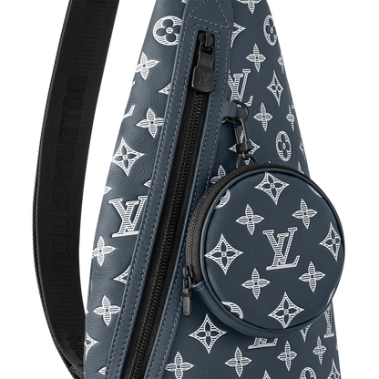 Sac sling Duo - LV - Bleu nuit