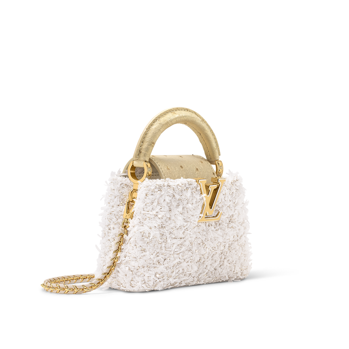 Sac Capucines Nano - LV - Blanc