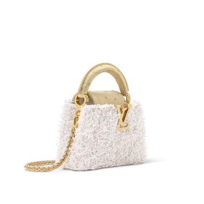Sac Capucines Nano - LV - Blanc