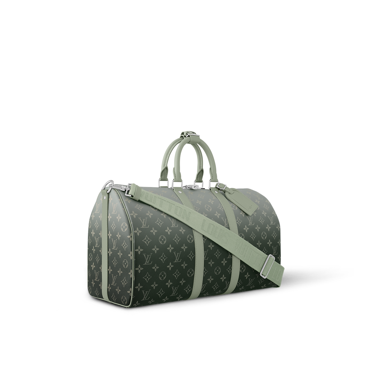 Sac Keepall Bandoulière 45 - LV - Noir Vert