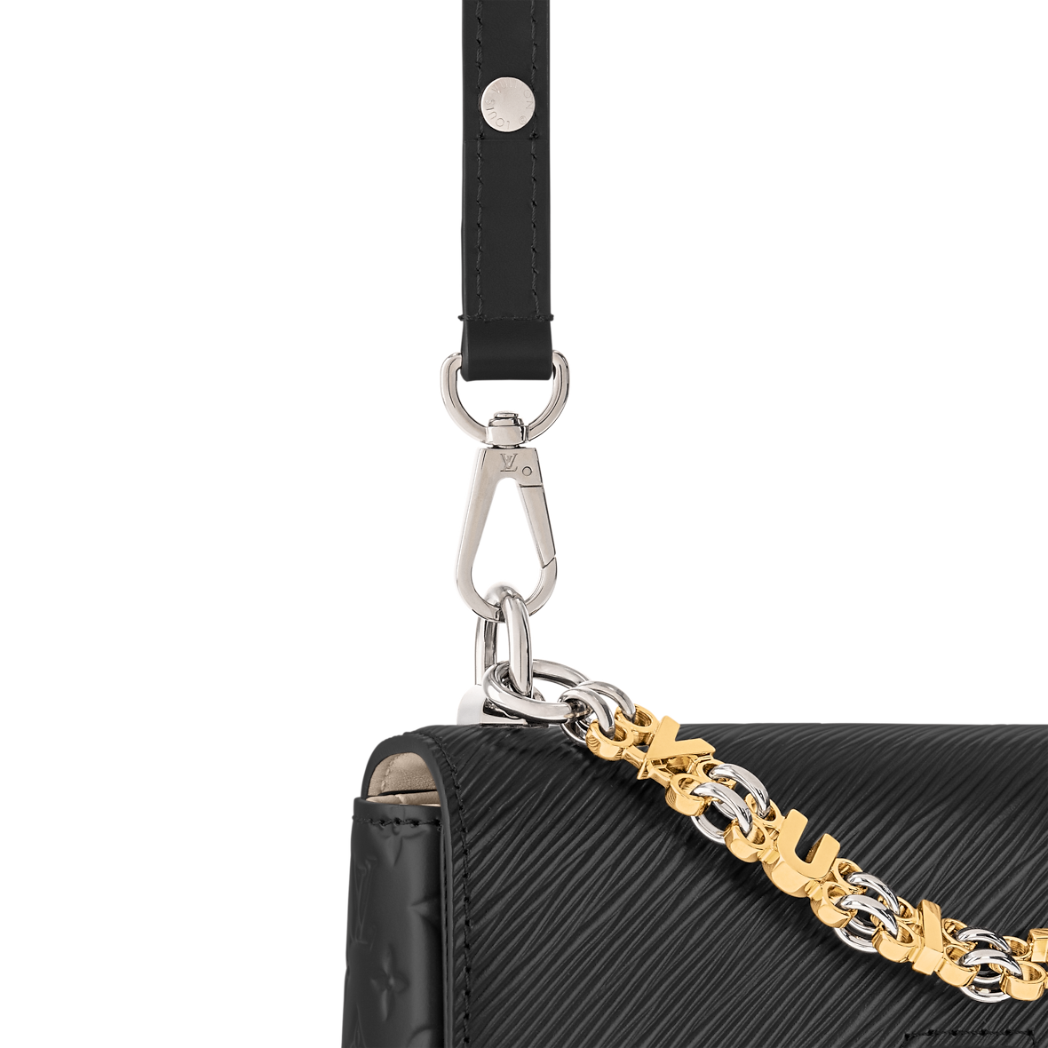 Sac Twist MM - LV - Noir